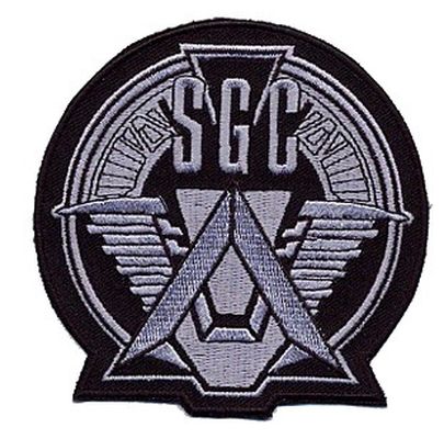 Ecusson du SGC promethée  vu dans Stargate SG1