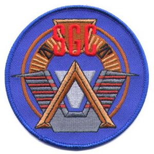 Ecusson logo du SGC vu dans Stargate Sg1