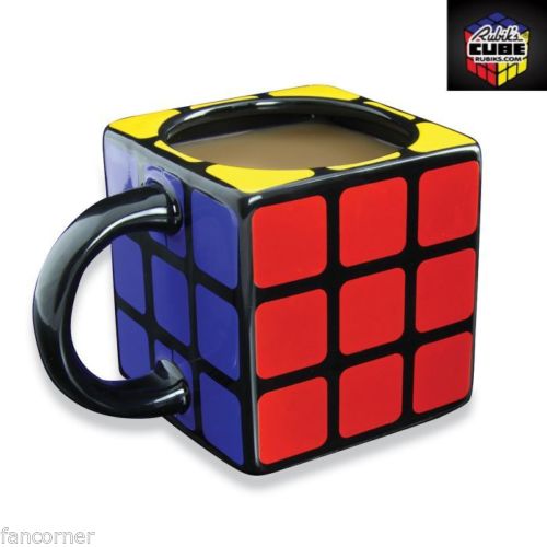 Tasse Rubik\'s cube 3D en céramique