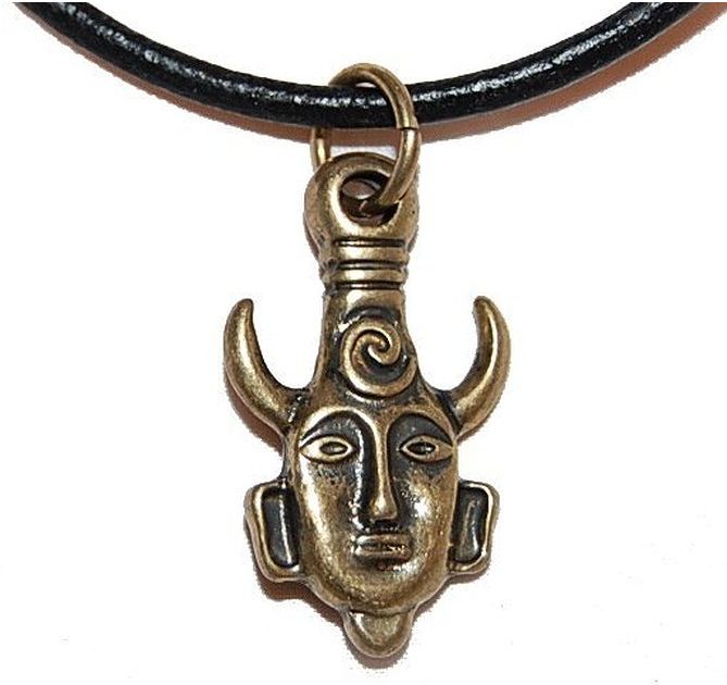 Collier Pendentif Dean Winchester – Bronze Vieilli, Chaîne Cuir 48+3 Cm Réglable
