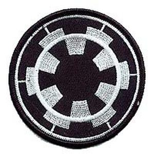 Ecusson Star Wars symbole des forces impériales