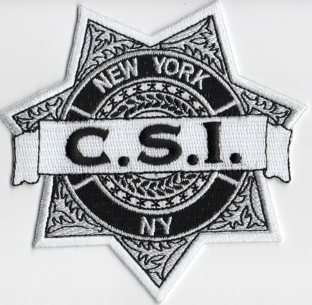 Ecusson de la police de New York Section police scientifique-Fancorner