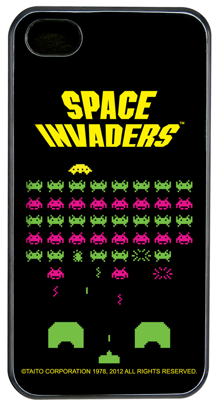 Coque iphone 4 et 4S Space Invaders