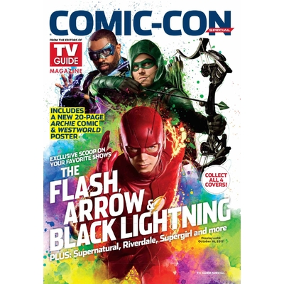 Comic con 2017 magazine Tv Guide special comic con The Flash Arrow 2017