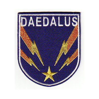 Ecusson de l'equipage du Vaisseau Daedalus dans la série Stargate Atlantis