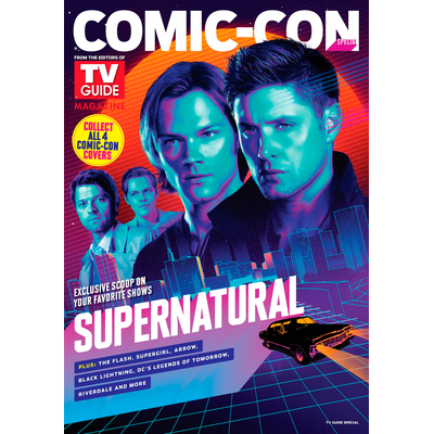 Magazine Tv Guide special Supernatural comic con 2018