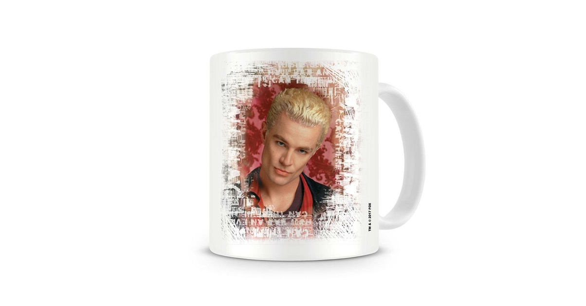 Mug à café for Sale avec l'œuvre « Kiss the Librarian - Buffy contre les vampires » de l'artiste csw236