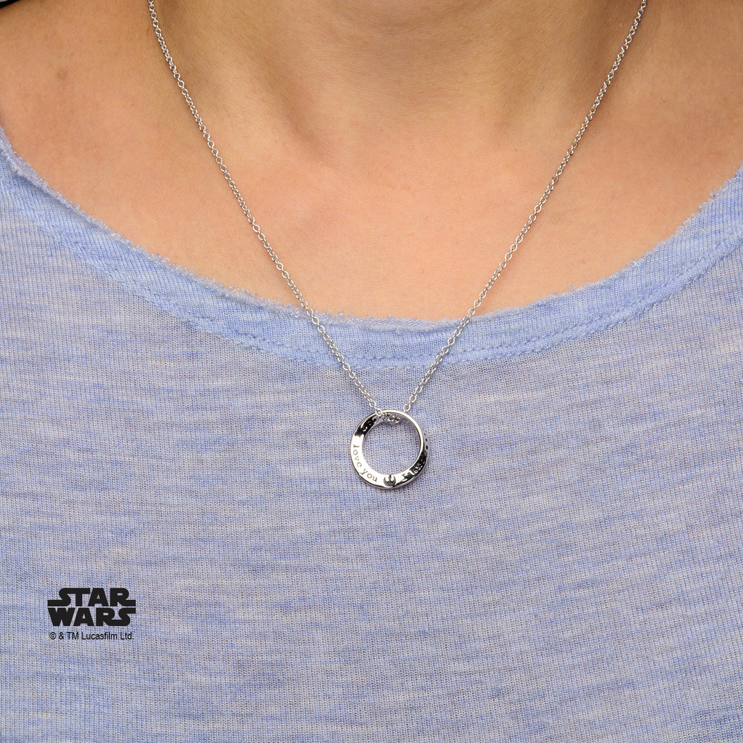 Collier Urne Chien Rond Et Ecg Avec Gravure I Love You Forever. Chaine