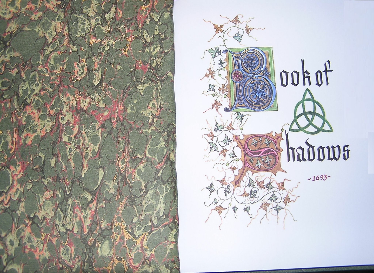 Page Du Livre Des Ombres Charmed Réplique livre des ombres vu dans Charmed - fan-corner.fr
