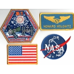 lot-ecussons-howard-wolowitz-astronaute