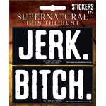 autocollant-supernatural-jerk-bitch