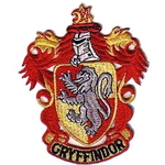 Ecusson brodé blason maison Gryffondor vu dans Harry Potter