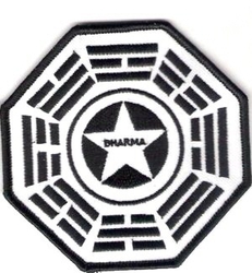 Adesivo De Parede Série Lost Decorativa Dharma Lst | Parcelamento sem juros