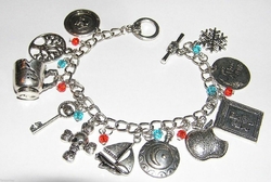 Pendentif Captain Crochet – Once Upon A Time, Collier Acier Inoxydable Argenté