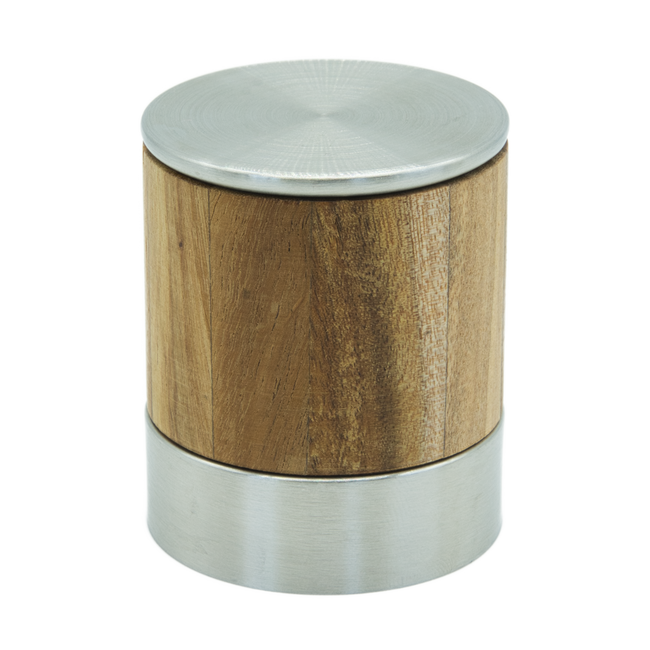 Tête de moulin bois et métal pour pot Lhassa