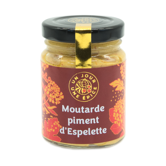Moutarde au piment d'Espelette - 100 g
