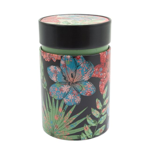 Boîte à thé rustic flower rouge - 150 g
