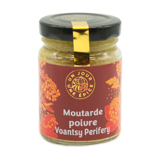Moutarde au poivre Voantsy Perifery - 100 g