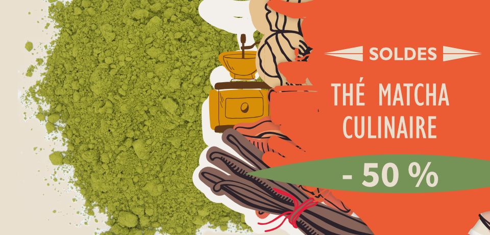 Avec sa couleur intense et des saveurs puissantes, découvrez le matcha spécialement conçu pour vos créations culinaires. Issu d'une production certifiée BIO, ce thé finement broyé est disponible en plusieurs conditionnements.