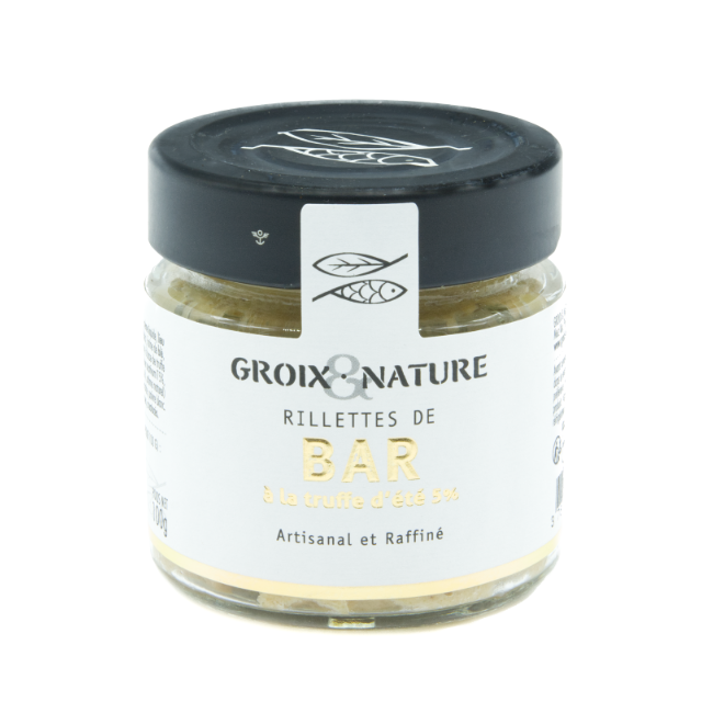 Rillettes de bar à la truffe d\'été 5% - 100 g