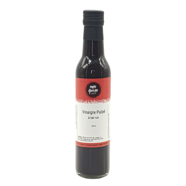 Vinaigre à la pulpe d\'ail noir - 25 cl