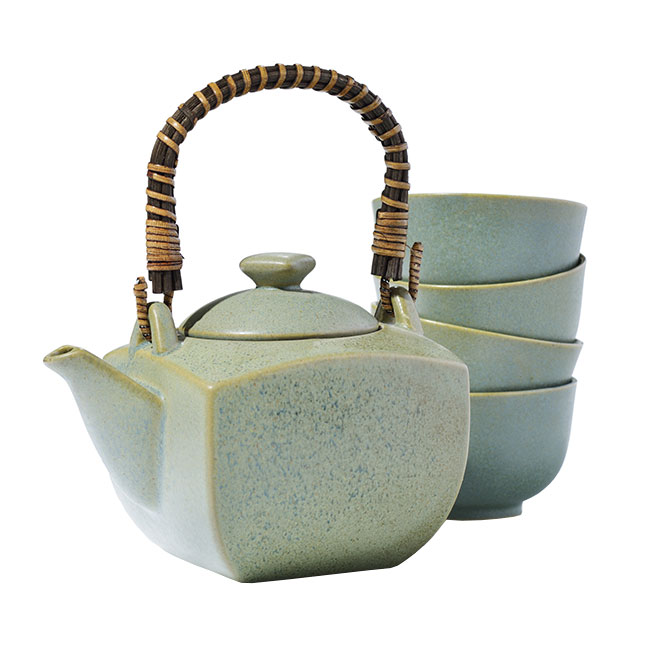 coffret-ceramique-japonais-theiere-60cl-4-tasses-150ml-jade