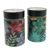 boites-a-the-150g-rustic-flower-vert-rougeou vert-jaune-motif-floraux-eigenart