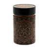 Boîte à thé Mandala Ebony noir et cuivré - 150 g