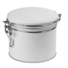 boite-a-epices-ou-the-ronde-metal-blanc-a-clip-hermetique