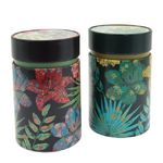 boites-a-the-150g-rustic-flower-vert-rougeou vert-jaune-motif-floraux-eigenart