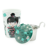 tisaniere-teaeve-sweet-little-geisha-water-bleu-avec-filtre-et-couvercle-35-cl