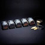 Support magnétique pour 6 pots à épices