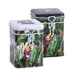 boite-a-the-rainforest-noir-blanc-150g-metal-hermetique-ouverte