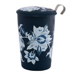 tisaniere-teaeve-luna-bleu-fleurs-blanches-porcelaine-double-paroi