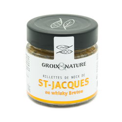 Rillettes de noix de Saint-Jacques au whisky breton - 100g
