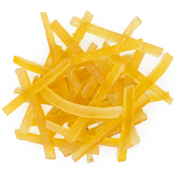 Écorces de citron confites d'Apt en lamelles