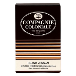 Thé Grand Yunnan en boîte de 25 sachets Berlingo de Compagnie Coloniale