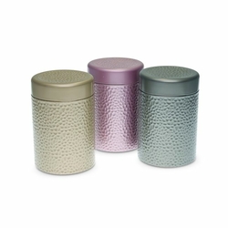 Boite à thé Stones - Format tube 125 g - Coloris multiples