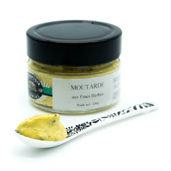 Moutarde aux fines herbes - 100 g