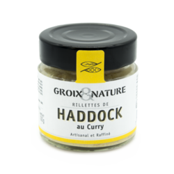 Rillettes de haddock au curry - 100 g de Groix & Nature