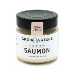 Rillettes de saumon - 100 g de Groix & Nature