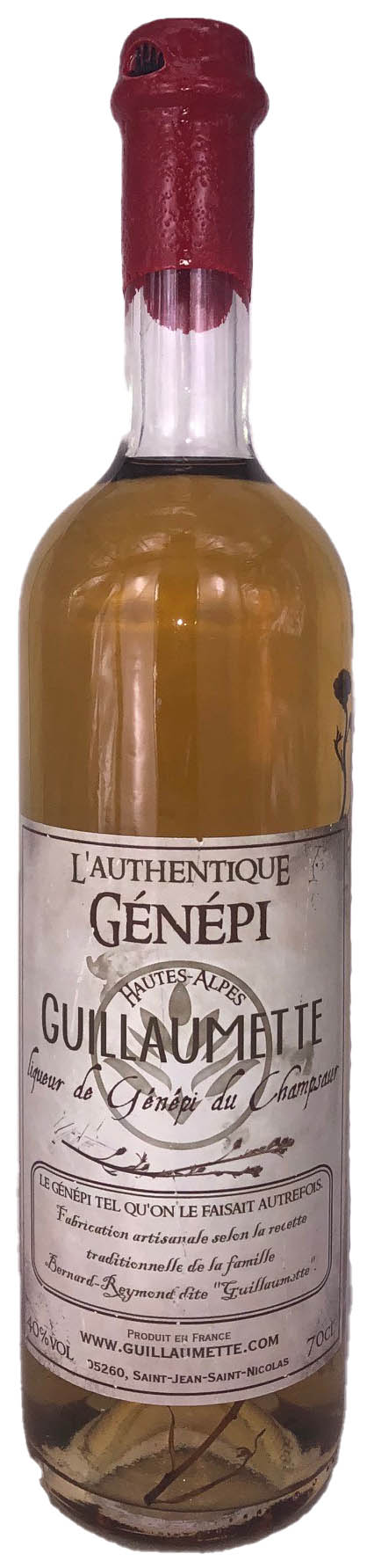 Liqueur Génépi - Guillaumette - 70cl
