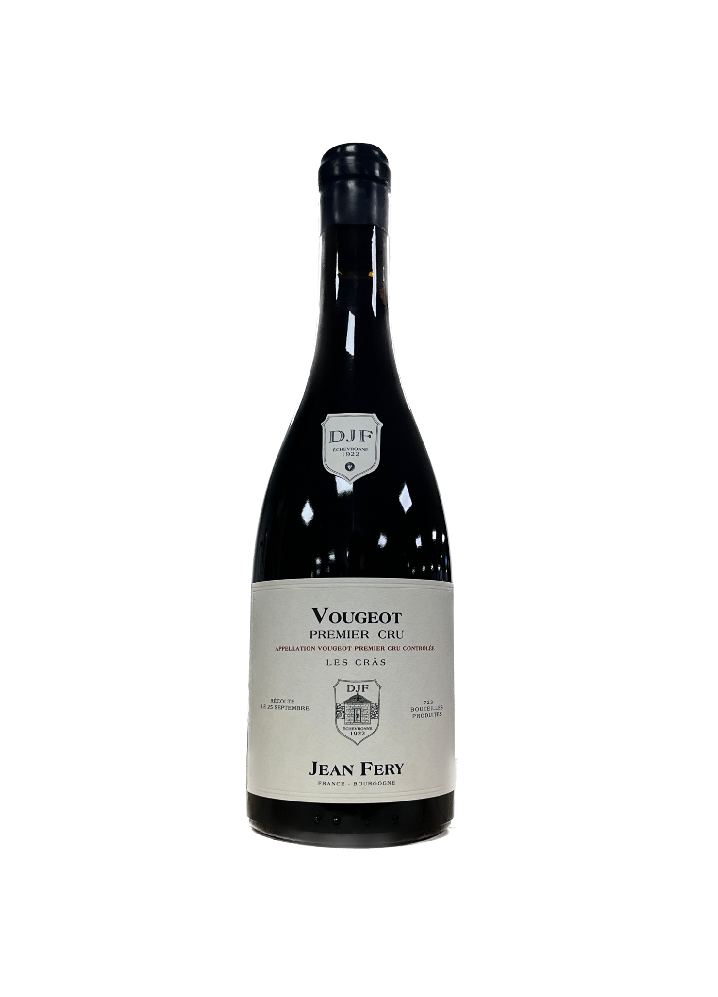 Vougeot 1er Cru Les Cras - Rouge - 2021 -Domaine Jean Fery & Fils