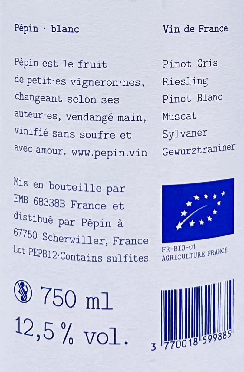 pepin blanc contre