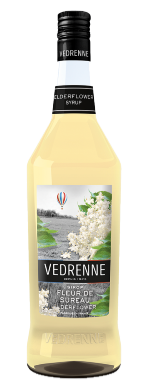 sirop fleur sureau avec arrière-plan supprimé