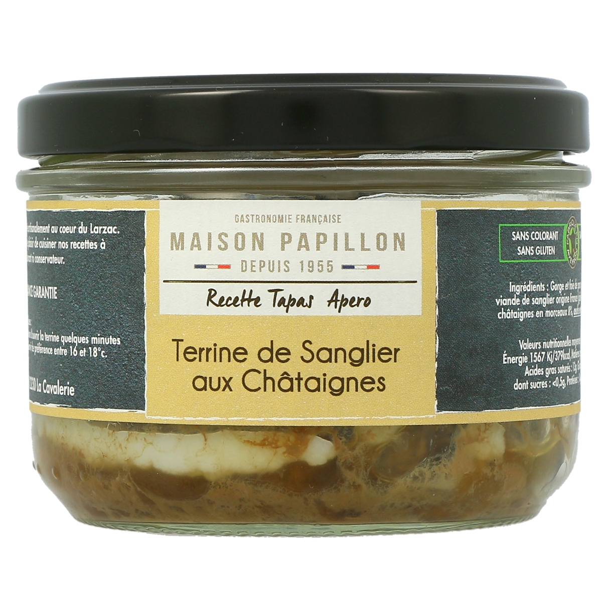 sanglier chataignes