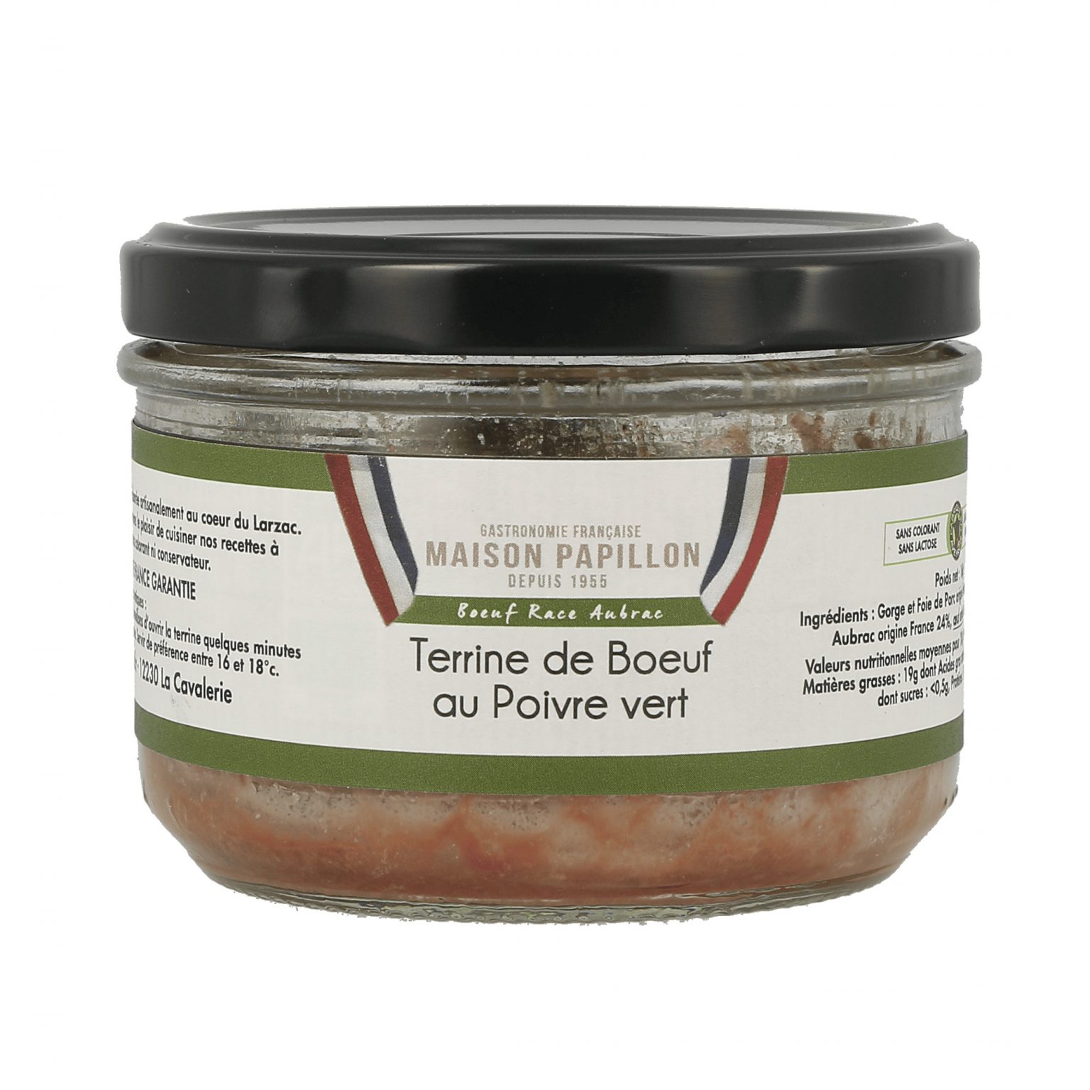 boeuf poivre vert