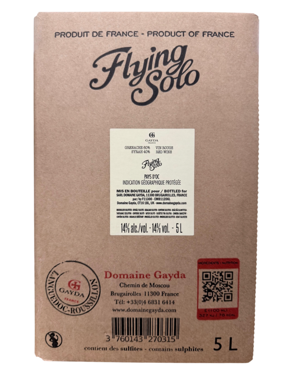 flying solo rouge