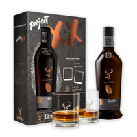 Coffret Whisky - Glenfiddich "Project XX" - Single Malt Non Tourbé - 2 verres