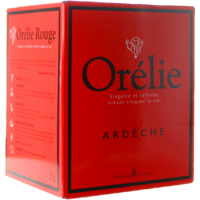 Cubi Bag-in-Box - Ardèche Orélie - Rouge - Vignerons Ardéchois - 3L
